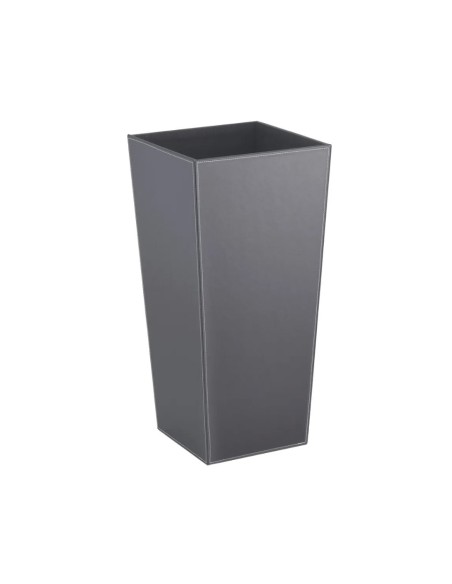 PARAGÜERO CUADRADO PU-MDF GRIS 26 X 26 X 55 CM PARAGÜERO CUADRADO PU-MDF GRIS 26 X 26 X 55 CM