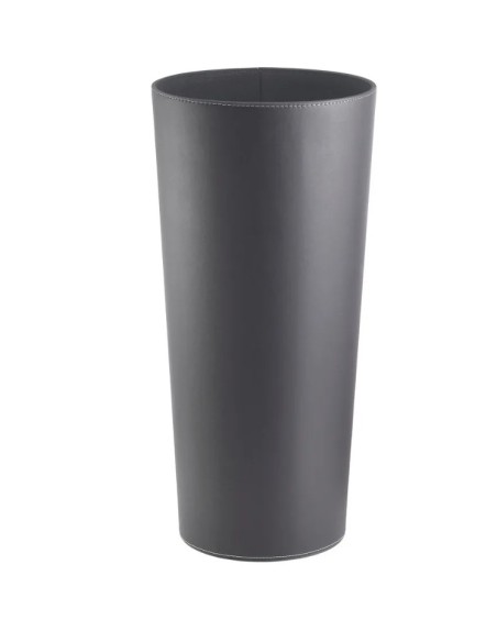 PARAGÜERO REDONDO PU-MDF GRIS 26 X 26 X 55 CM PARAGÜERO REDONDO PU-MDF GRIS 26 X 26 X 55 CM