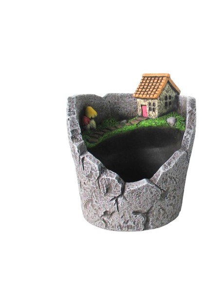 MACETERO PILA PATIO GNOMO XL 18,8x17,7x20,5 cm