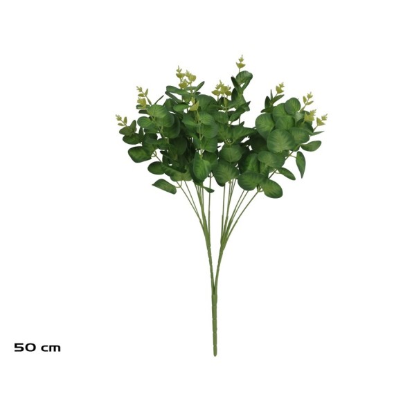 RAMO EUCALIPTO  X 16 -50CM (VERDE/CL)