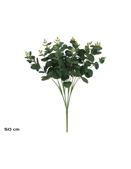 RAMO EUCALIPTO  X 16 -50CM (VERDE/GRIS) RAMO EUCALIPTO  X 16 -50CM (VERDE/GRIS)