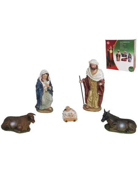NACIMIENTO 5 PIEZAS 22CM