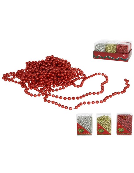 TIRA PERLAS COLOR SURTIDO 8MM - 10MT