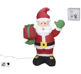 HINCHABLE SANTA REGALO 3LED 130CM EXTERI