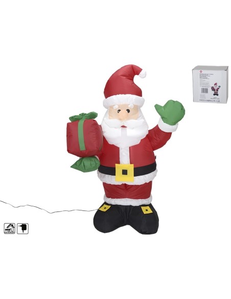 Mayorista Decoración Hinchable Santa Led | Mundo Flor
