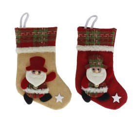 BOTA DEC. SANTA 2SRT 25X16 CM
