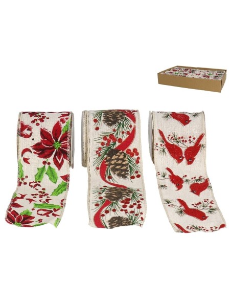 CINTA MATE BAYAS ROJAS 6,3CMX2,7MT 3STD