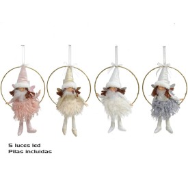 COLGANTE ANILLO 5LUCES 4STD RAZIEL 32CM