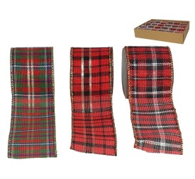 CINTA REGALO CUADROS 3 SRT 5,5X270 CM