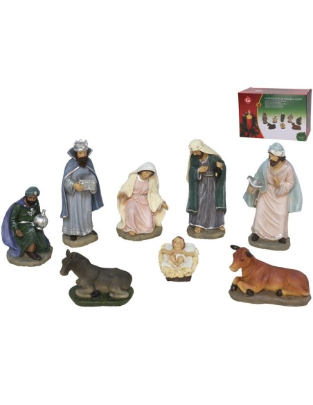 NACIMIENTO X8 FIGURAS ADAN 11X6X8 CM