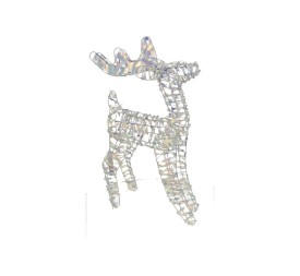 RENO XMAS METAL 100 LUCES 55CM MULTICOLOR