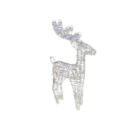 RENO XMAS METAL 120 LUCES 68CM MULTICOLOR