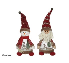 MUÑECO 5 LED ALVIS 14X12X38CM 3STD