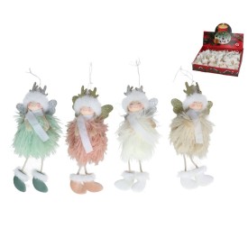 COLGANTE ANGEL XMAS DORO 4 SURT 20 CM