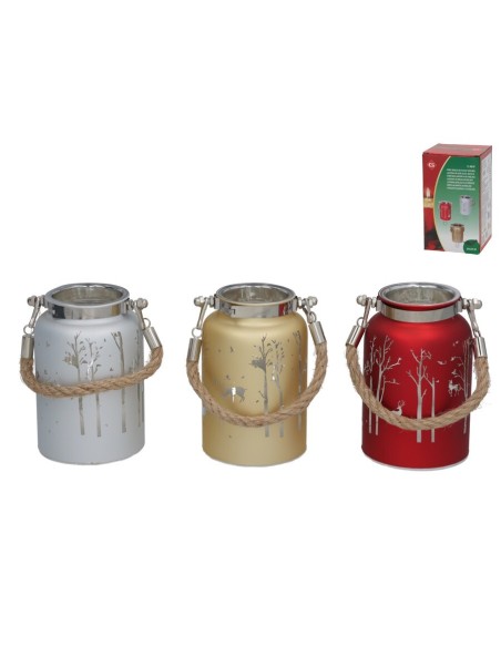 FAROL XMAS 8 LED RUDOLF 3 SURTIDOS 8X12,3CM