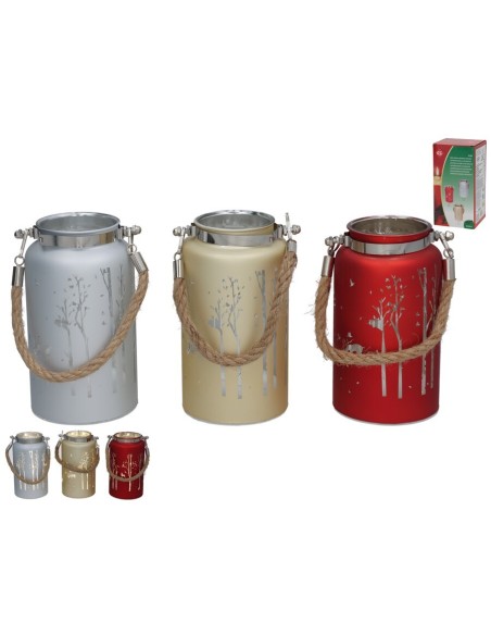 FAROL XMAS 10 LED RUDOLF 3 SURTIDOS 9X16,2CM