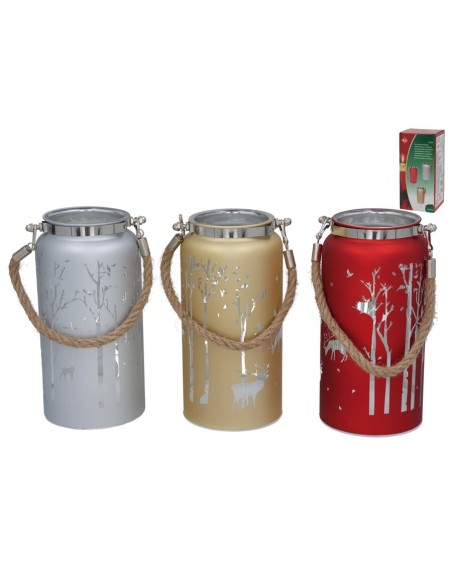 FAROL XMAS 12 LED RUDOLF 3 SURTIDOS 10X20,2CM