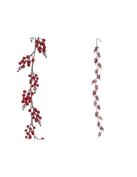 GUIRNALDA BAYAS RUBY ROJA 176CM