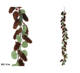 GUIRNALDA LIXUS BAYAS ROJAS 110CM