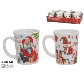 TAZA MUG  XMAS 300ML 4 DISEÑOS N 5  8,5X10,2CM