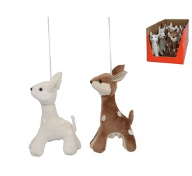 CIERVO COLGANTE 7X6X12CM 2STD