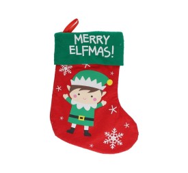 CALCETIN XMAS ELFO 35CM