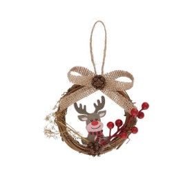 COLGANTE CORONA C/RENO 10,5CM