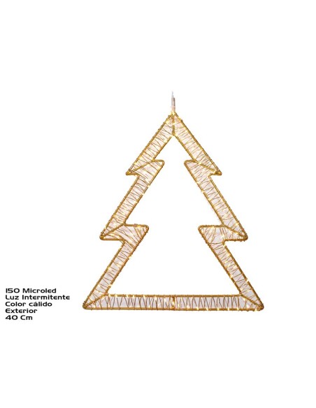 SILUETA ARBOL EXT. 150 MICROLEDS CALIDA PARPADEANT