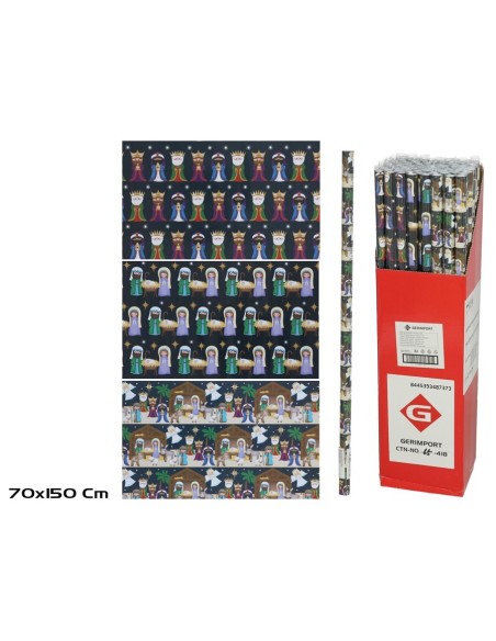 PAPEL REGALO ORIENTE 70X150CM 3 SURT.