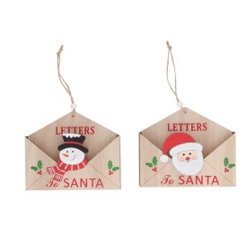 COLGANTE CARTA SANTA 15X2X12,5CM 2 SURT.
