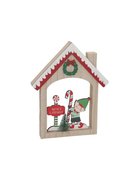 FIG. DEC. CASA C/ELFO WYDON 14,5X19,5CM