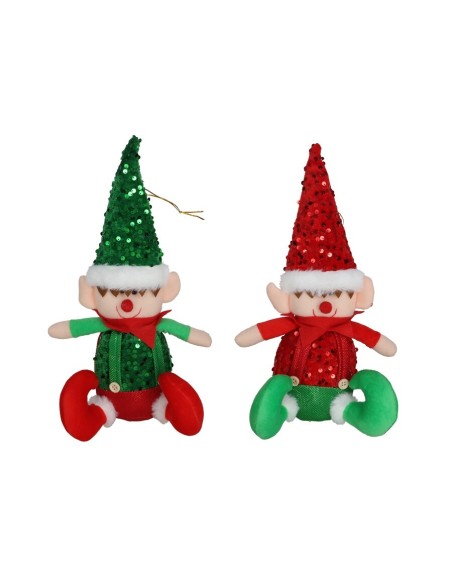 ELFO RUPERT SENTADO 28CM 2 SURT.