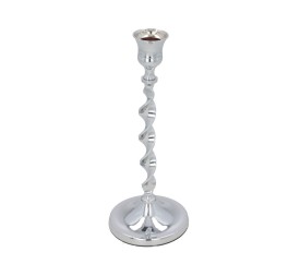 PORTAVELA CRISTAL BUDAPEST 8,5X2CM PLATA