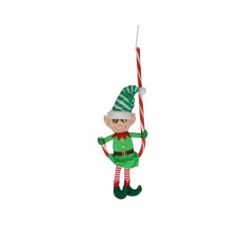 ELFO 45CM SOBRE BASTON 60CM VERDE