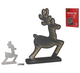 RENO DE NEON 2M CABLE 30X20,5X6CM