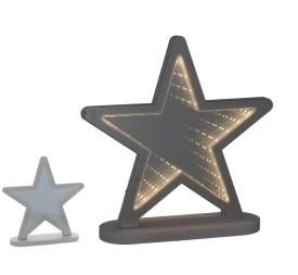 ESTRELLA DE NEON 2M CABLE 22,5X22,5X6CM