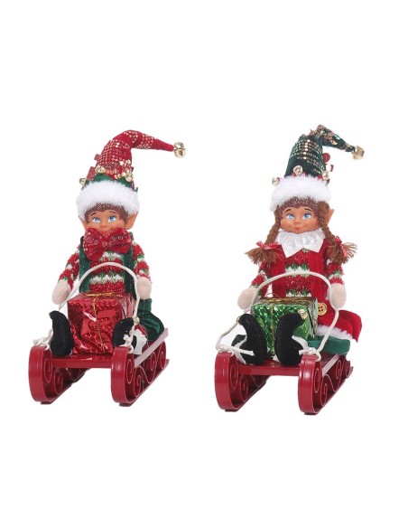 ELFO XMAS MARH 12X25X33CM 2STD