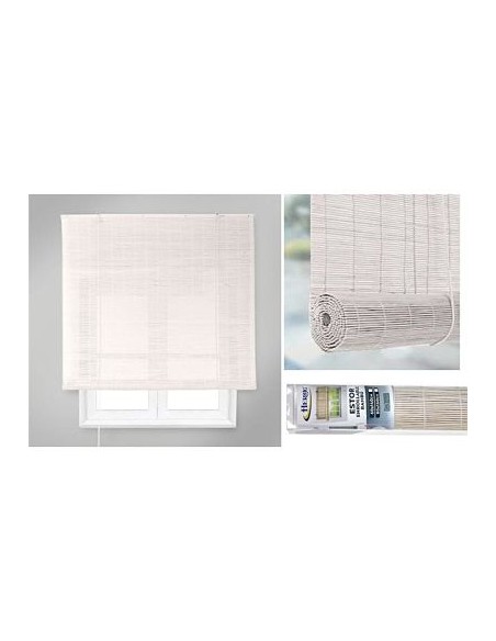 ESTOR BAMBU COLOR BLANCO 60X140CM