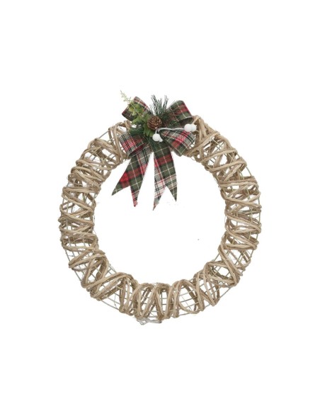 CORONA C/80 LUCES BETH 40CM NATURAL