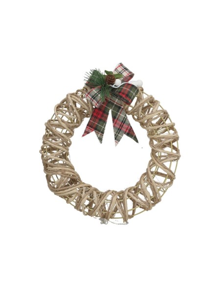 CORONA C/60 LUCES BETH 30CM NATURAL