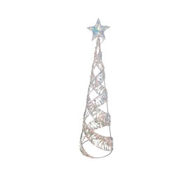 CONO ESTRELLA C/220 LUCES 25X25X100CM MULTICOLOR