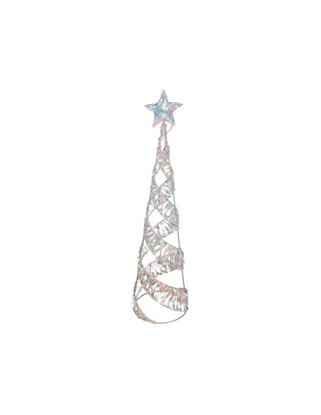 CONO ESTRELLA C/220 LUCES 25X25X100CM MULTICOLOR