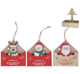 FIG. COLGANTE MADERA GRETA 10X1X10,8 3STD