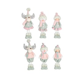 FIGURA NAVIDEÑA DE PIE CHLOE 6 SRT 15X11X36 CM