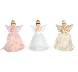 ANGEL DECORADO ABRIL 4 LED 3 SRT 18X18X27 CM