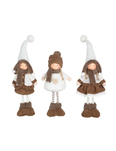 NIÑA DE PIE LARA DECORADA 3STD 20X11X42CM