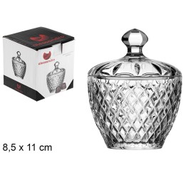 BOMBONERA CRISTAL EMPOLI 8,5X11 CM