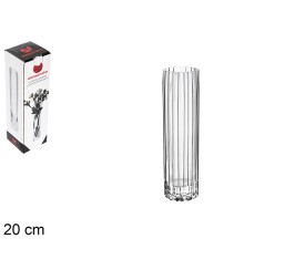 FLORERO CRISTAL LION RELIEVES 20 CM