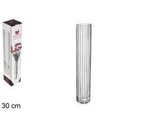 FLORERO CRISTAL LION RELIEVES 30 CM