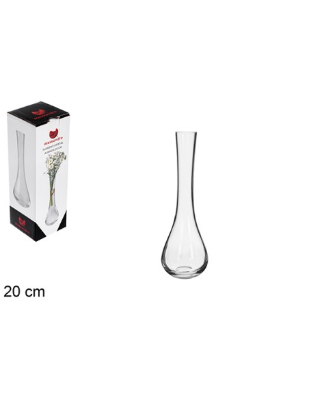 FLORERO CRISTAL ALBAIDA 20 CM